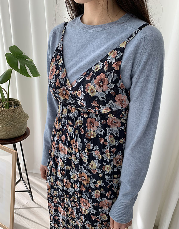 플라워 뷔스티에 ops